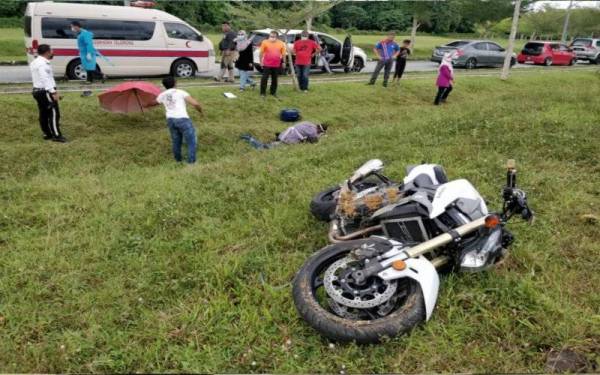 Guru Penolong Kanan Maut Motosikal Berkuasa Tinggi Terlibat Kemalangan