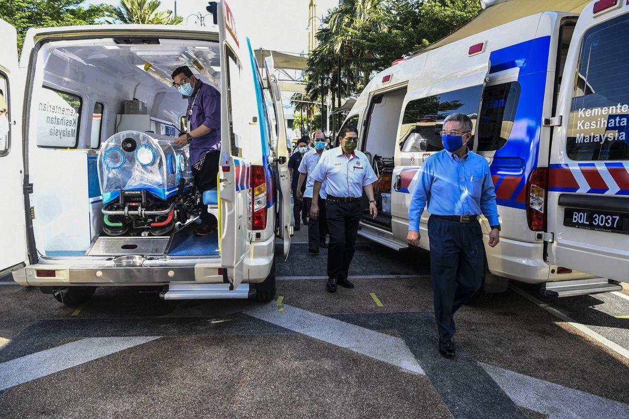 Covid-19:KKM runding sewa 100 ambulans untuk tempoh hingga setahun