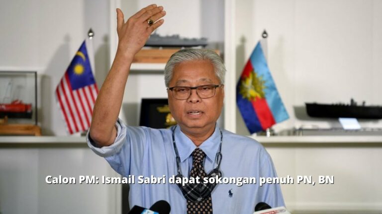 [VIDEO] Calon PM: Ismail Sabri dapat sokongan penuh PN, BN