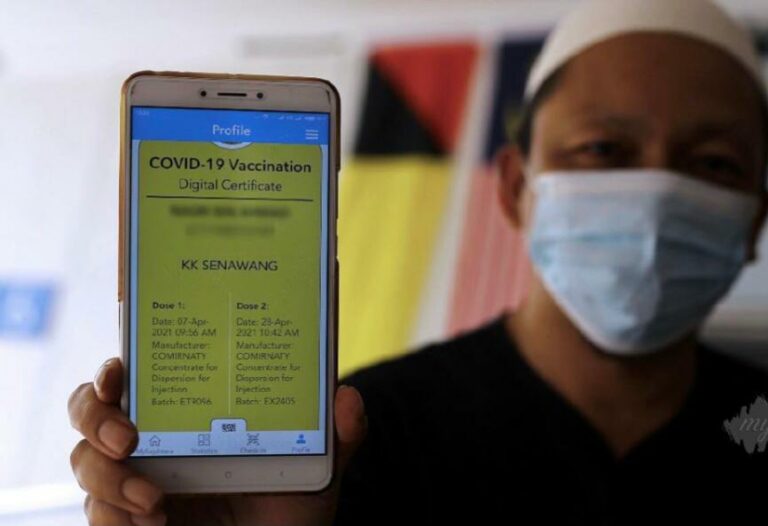 Sijil vaksin palsu: JKN Terengganu kesan pembeli