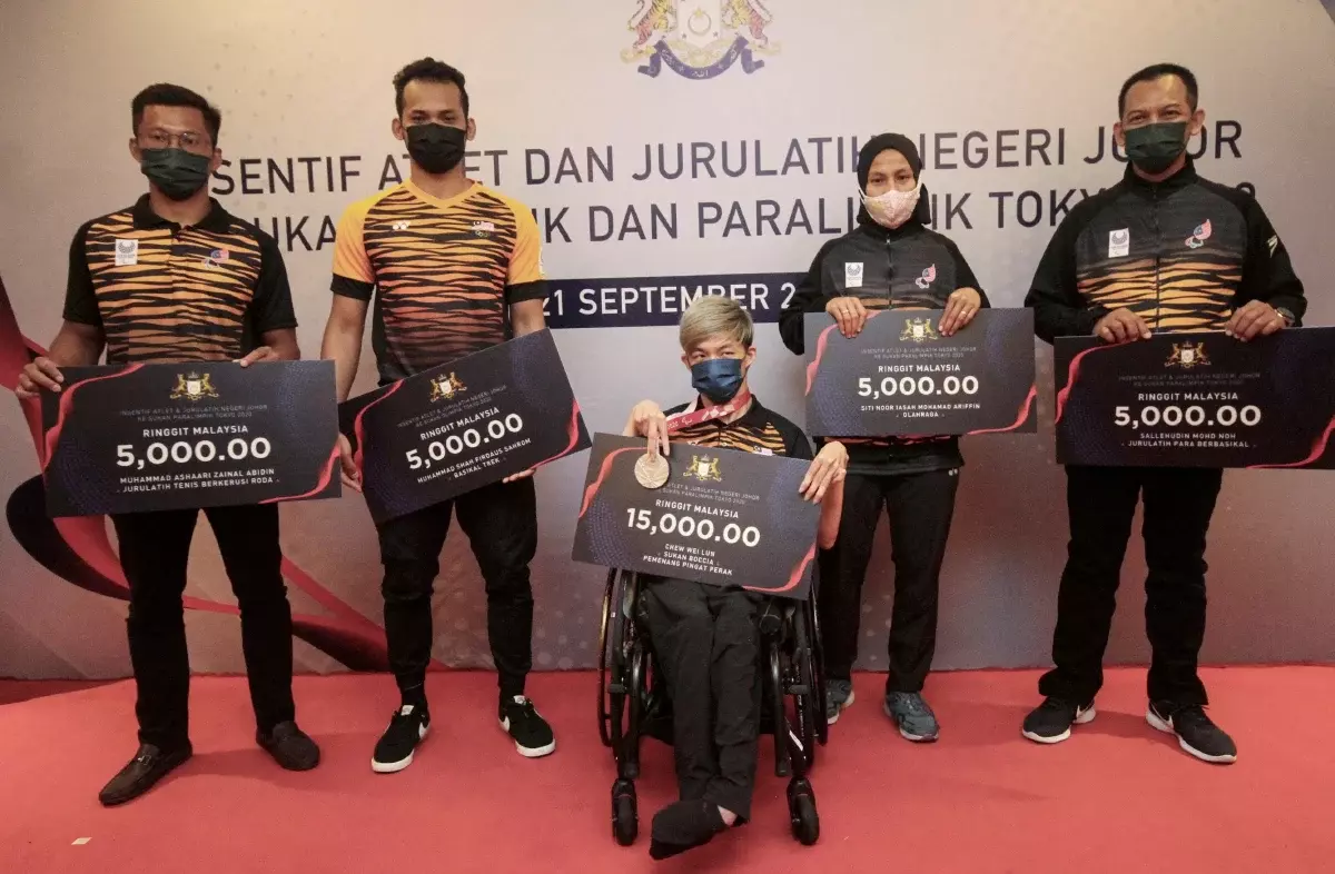 Wei Lun terima RM15,000 daripada Kerajaan Johor