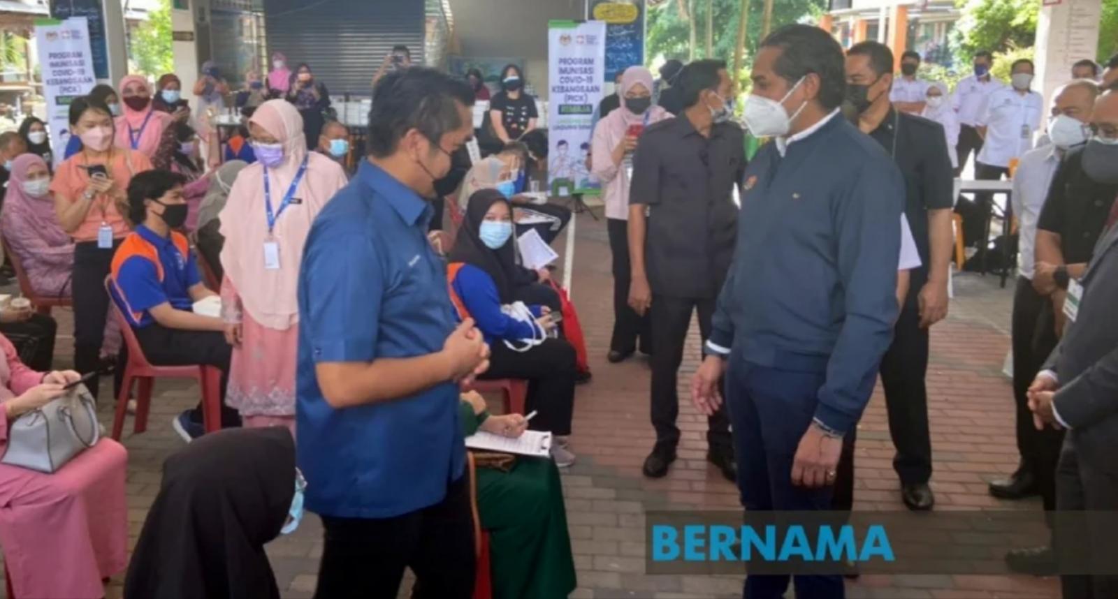 Senarai PPV vaksinasi remaja diumum esok