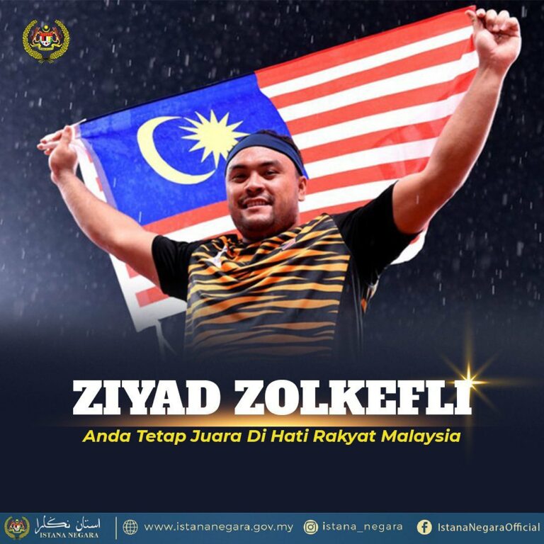 Agong, Permaisuri zahir rasa bangga pencapaian Ziyad