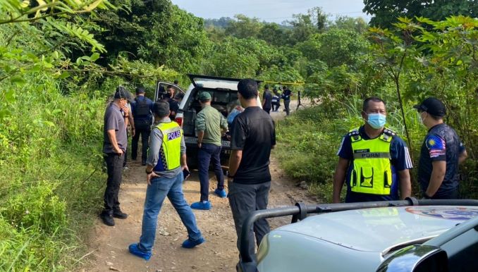 2 penjenayah warga asing ditembak mati