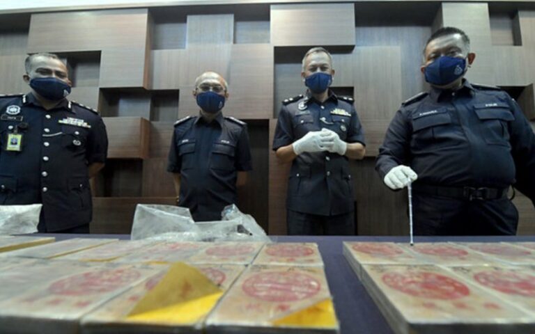 Polis rampas dadah RM1.4 juta di Changlun