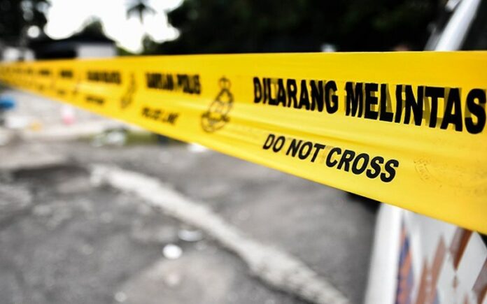 garisan-polis-hiasan Bayi rentung