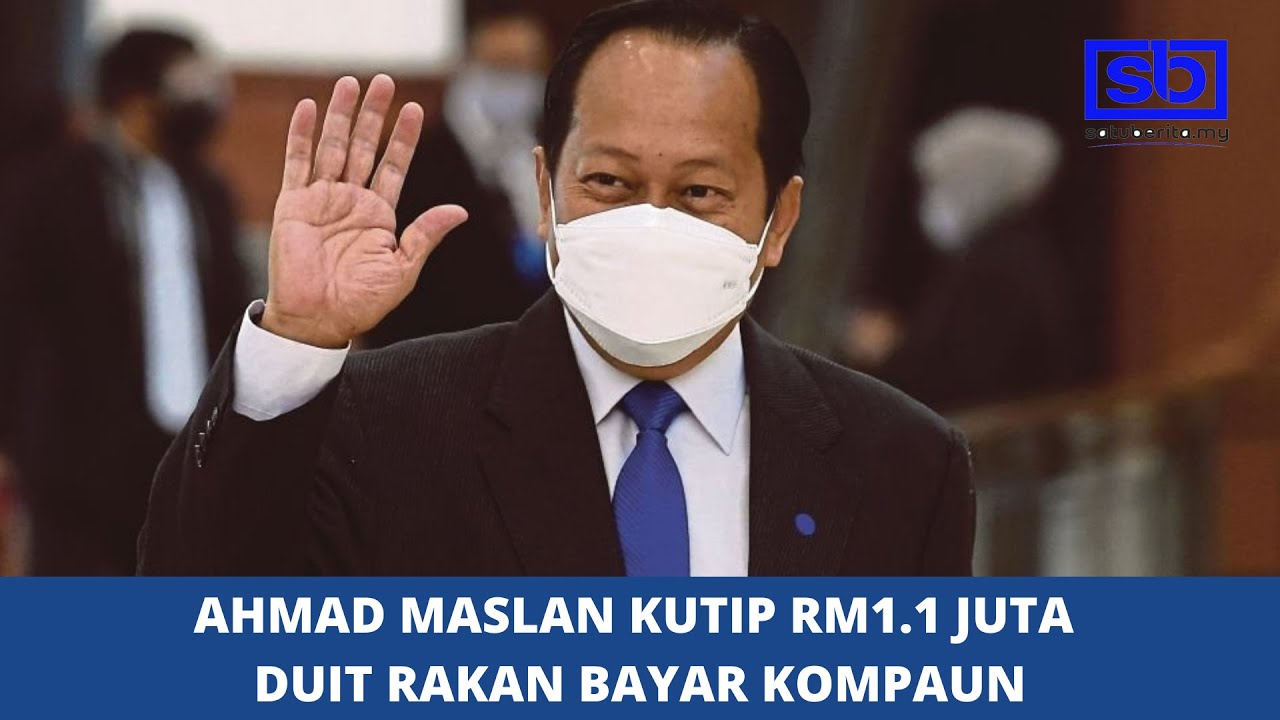 [VIDEO] Wang RM1.1 juta dikutip daripada rakan-rakan Ahmad Maslan