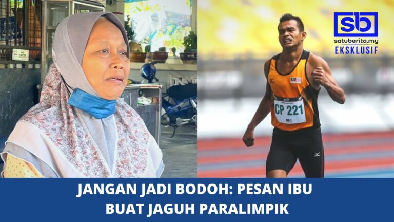 [VIDEO] Jangan jadi bodoh: pesan ibu buat jaguh paralimpik