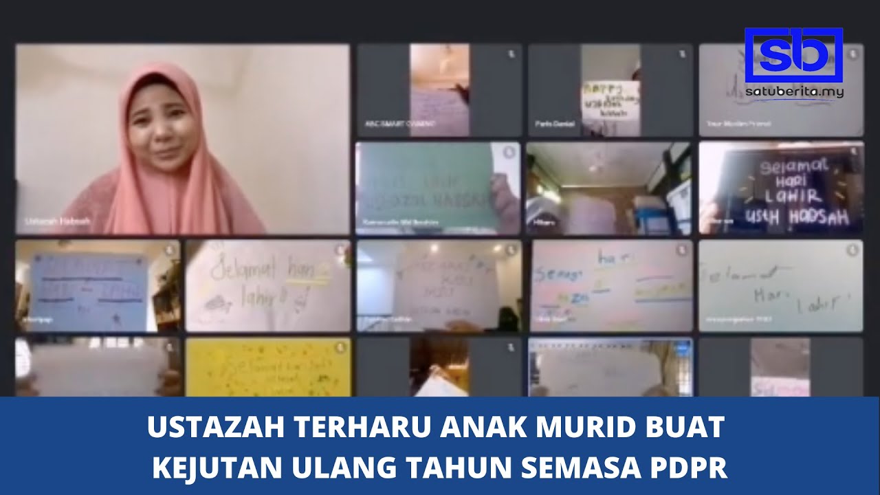 [VIDEO] Kejutan PDPR anak murid kepada ustazah