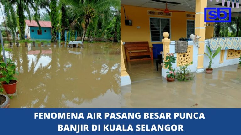 [VIDEO] Fenomena air pasang besar punca banjir di Kuala Selangor