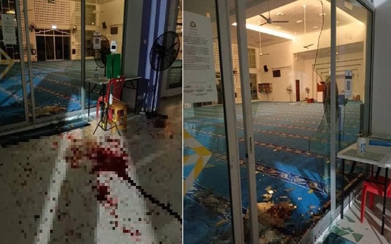 Kes pecah pintu masjid, keluarga sedar perubahan arwah