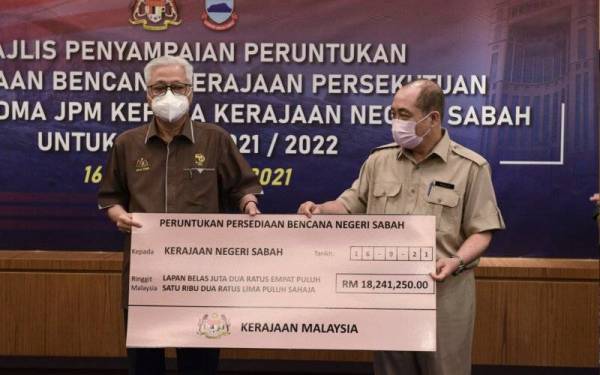 Salur lebih RM18.24 juta pengurusan bencana Sabah-PM