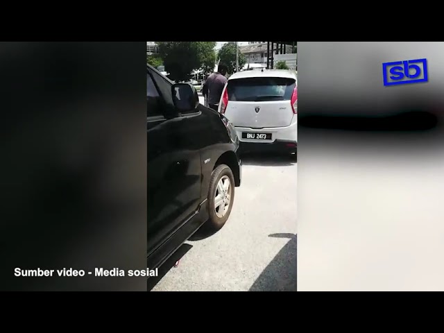 [VIDEO] Suspek curi ekzos akhirnya dicekup polis