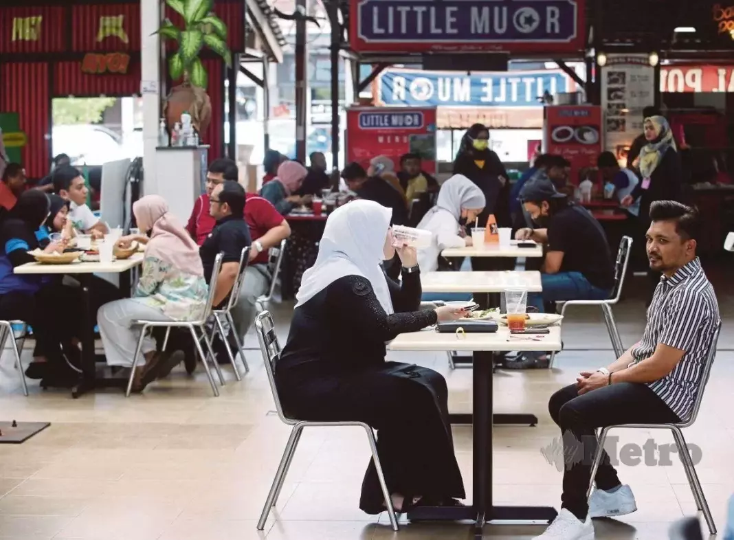 In boleh dine kedai makan Rakyat Melaka