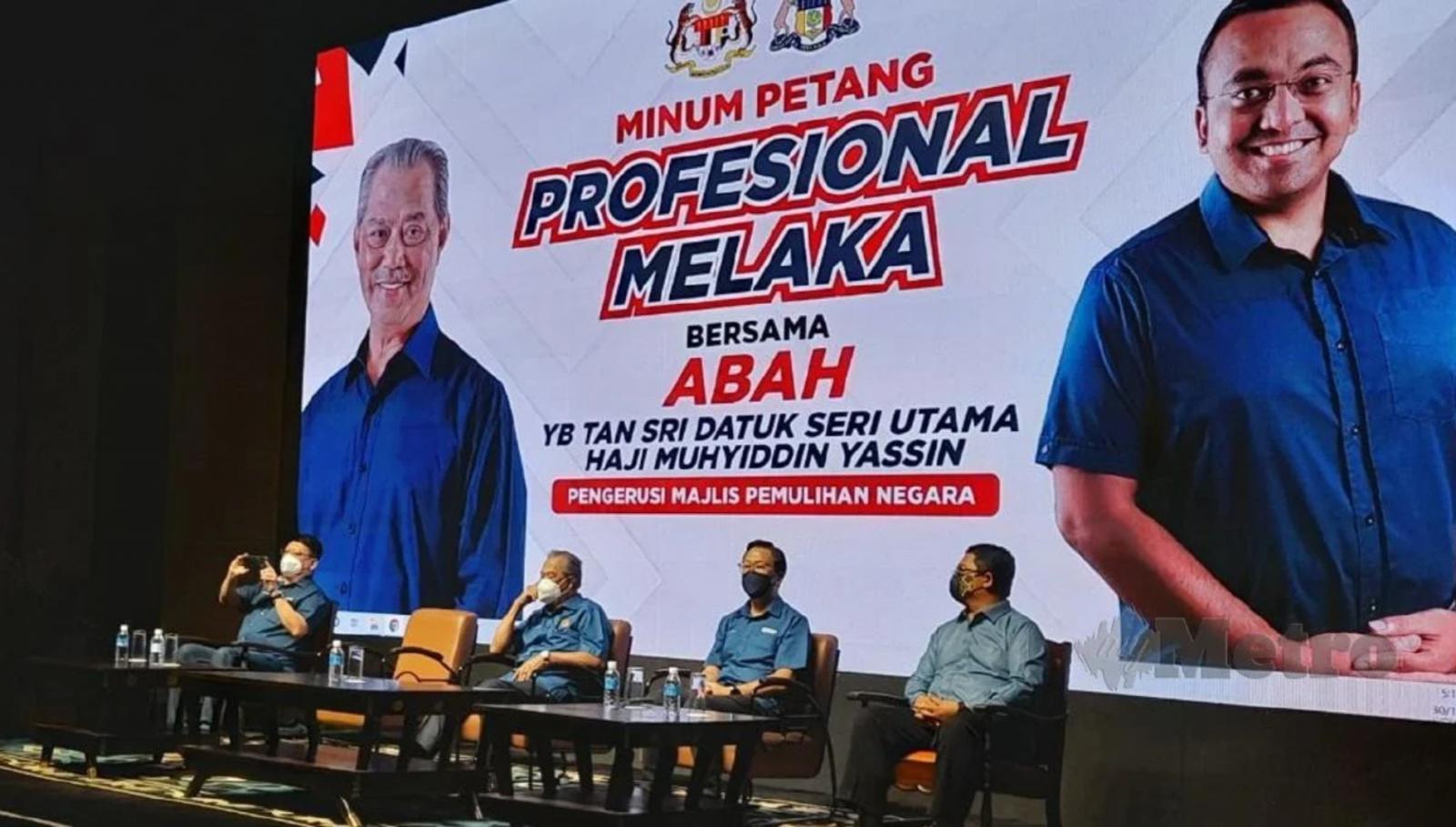 PN fokus PRN Melaka, tidak kisah tiga atau empat penjuru – Muhyiddin