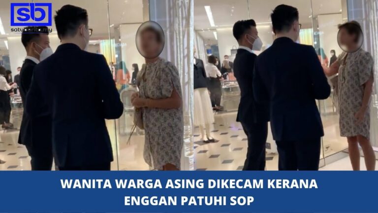 [VIDEO] Wanita warga asing dikecam kerana enggan patuhi SOP