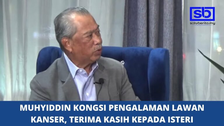 [VIDEO] Kanser: Isteri penyumbang kepada pemulihan Muhyiddin