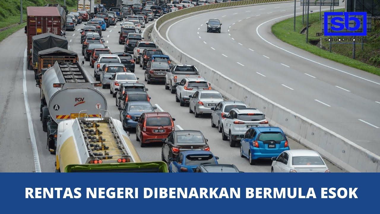 [VIDEO] Rentas negeri dibenarkan bermula esok