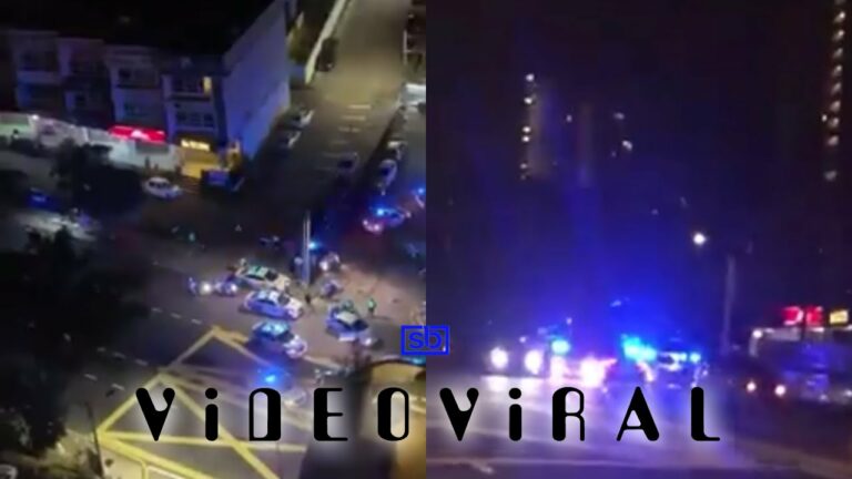 [VIDEO] Cuba lari dari polis, anggota MPV berjaya tahan penjenayah