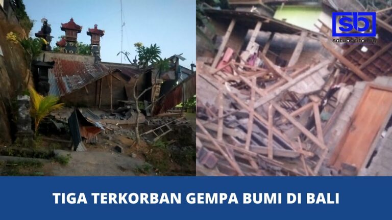 [VIDEO] Tiga terkorban dalam gempa di kepulauan Bali