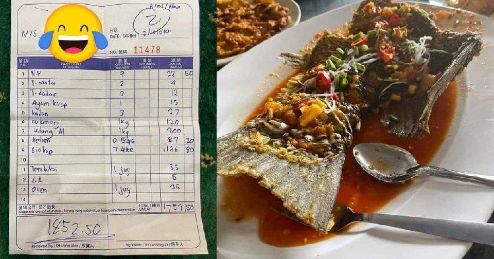 Siakap RM1,000 – peniaga restoran akan didakwa