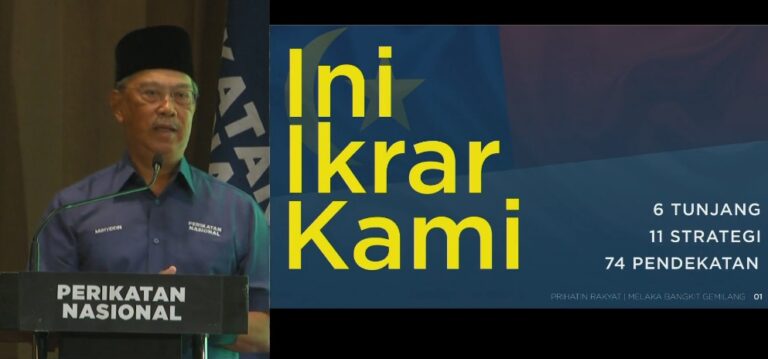 [VIDEO] Perikatan Nasional ikrar bawa Melaka Bangkit Gemilang