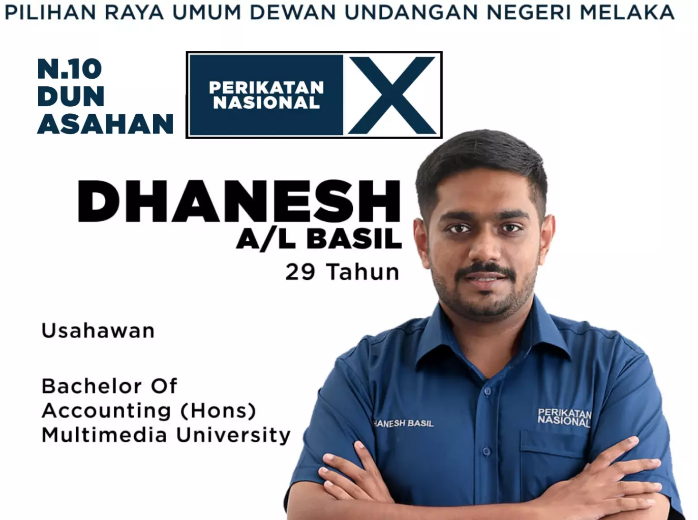 [VIDEO] Calon PN DUN Asahan Dhanesh Basil