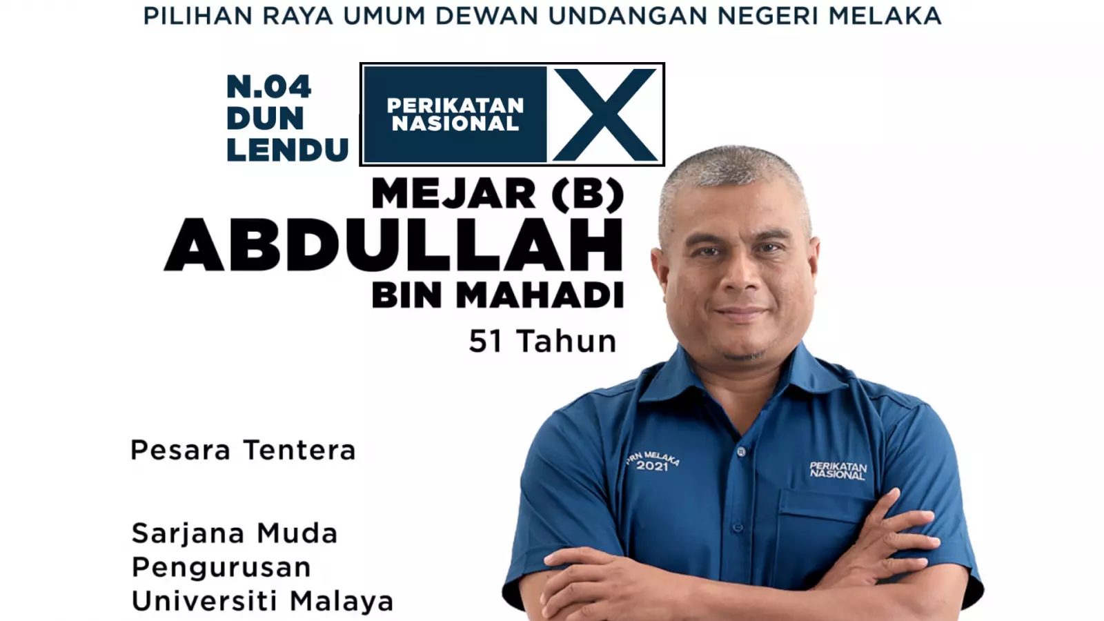 [VIDEO] Calon PN DUN Lendu Abdullah Mahadi