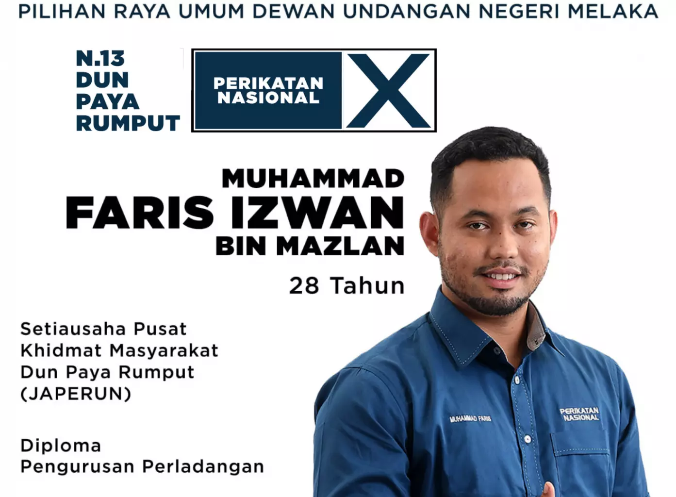 [VIDEO] Calon PN DUN Paya Rumput Muhammad Faris Izwan Mazlan