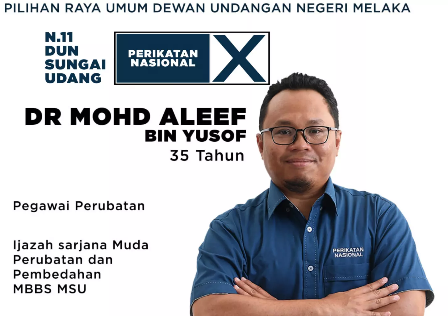 [VIDEO] Calon PN DUN Sungai Udang Dr. Mohd Aleef Yusof