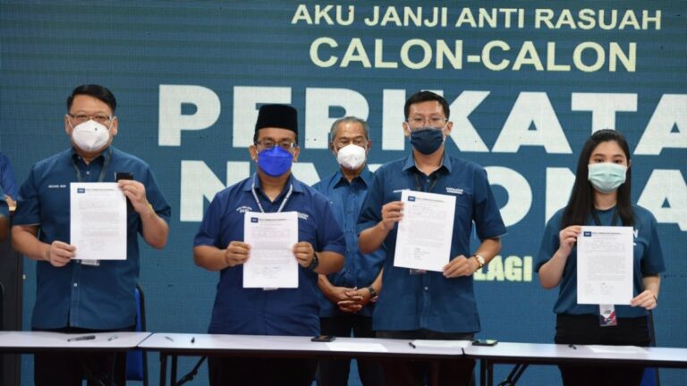28 calon PN tandatangan aku janji perangi rasuah