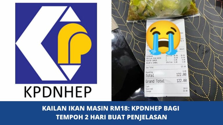 [VIDEO] Kailan ikan masin RM18: KPDNHEP bagi tempoh 2 hari buat penjelasan