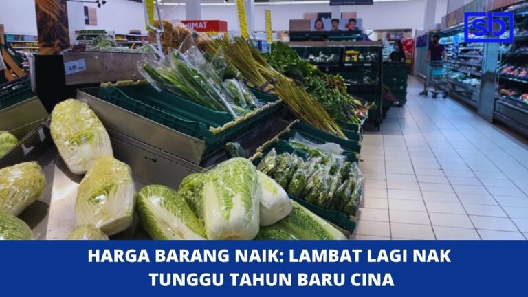 [VIDEO] Harga barang naik: Lambat lagi nak tunggu Tahun Baru Cina