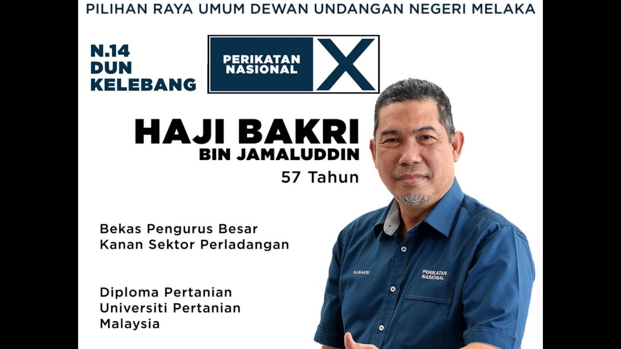 [VIDEO] Calon PN DUN Kelebang Bakri Jamaluddin