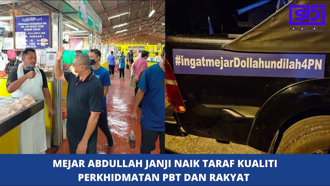 [VIDEO] Mejar Abdullah janji naik taraf kualiti perkhidmatan PBT dan rakyat