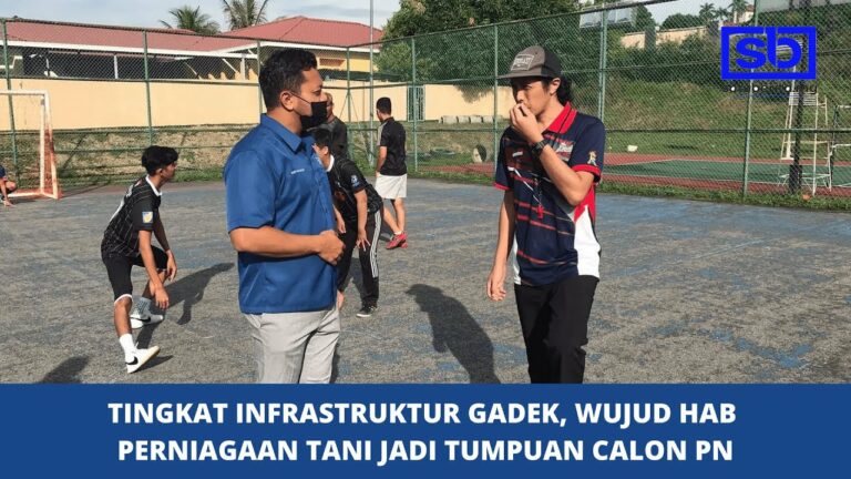 [VIDEO] Tingkat infrastruktur Gadek, wujud hab peniagaan tani jadi tumpuan Amir Muharam