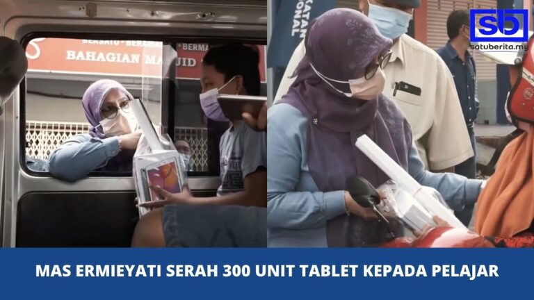 [VIDEO] Mas Ermieyati serah 300 unit tablet kepada pelajar