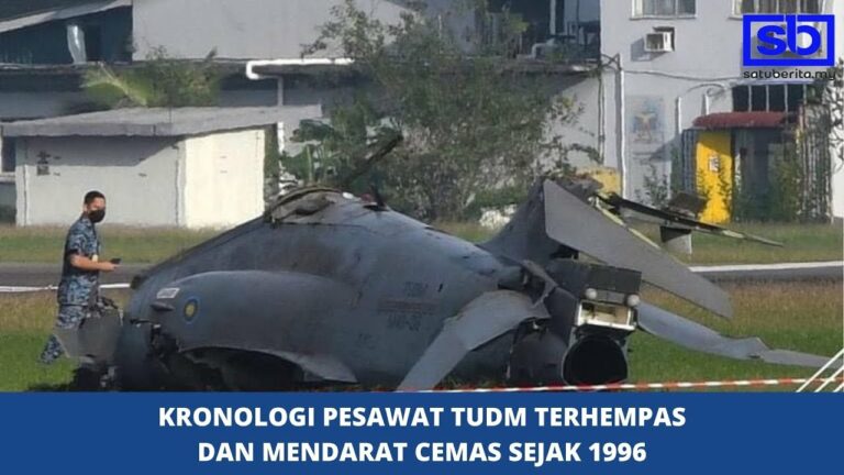[VIDEO] Kronologi pesawat TUDM terhempas dan mendarat cemas sejak 1996