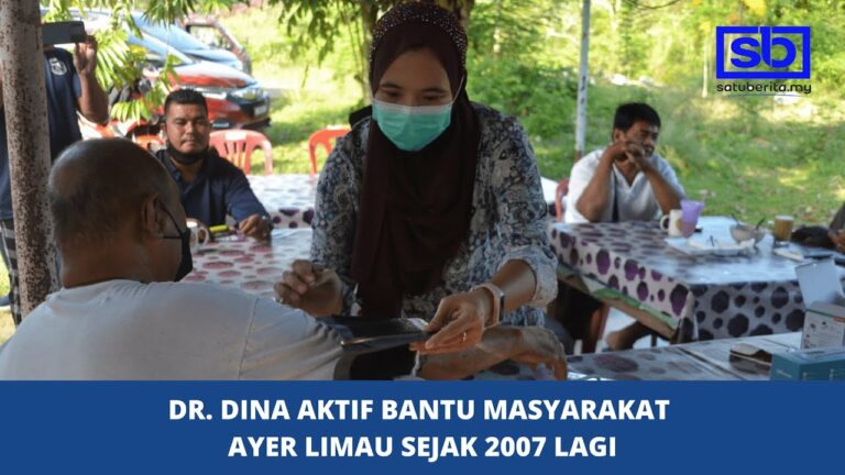 Dr. Dina aktif bantu masyarakat Ayer Limau sejak 2007 lagi