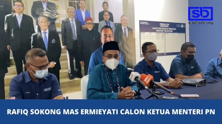 Rafiq sokong Mas Ermieyati calon Ketua Menteri PN