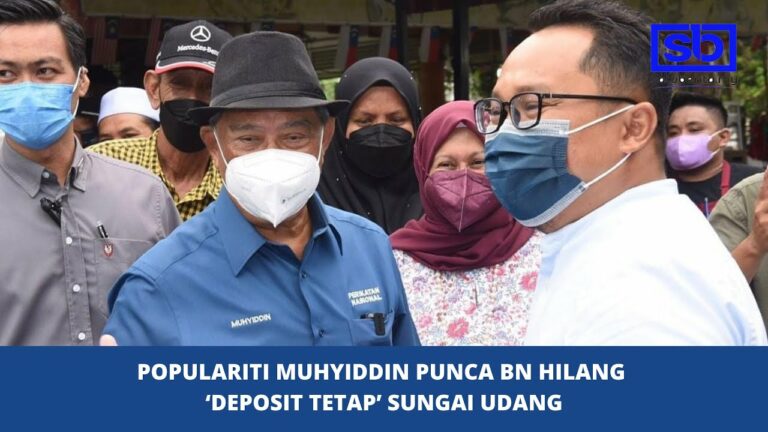 [VIDEO] Populariti Muhyiddin buatkan BN hilang ‘deposit tetap’ di Sungai Udang – penganalisis