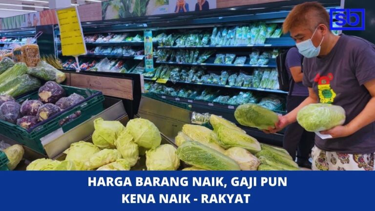 [VIDEO] Harga barang naik, gaji pun kena naik – Rakyat