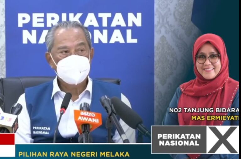 [VIDEO] Hanya PN janji tolak rasuah, pengundi perlu sokong calon PN – Muhyiddin