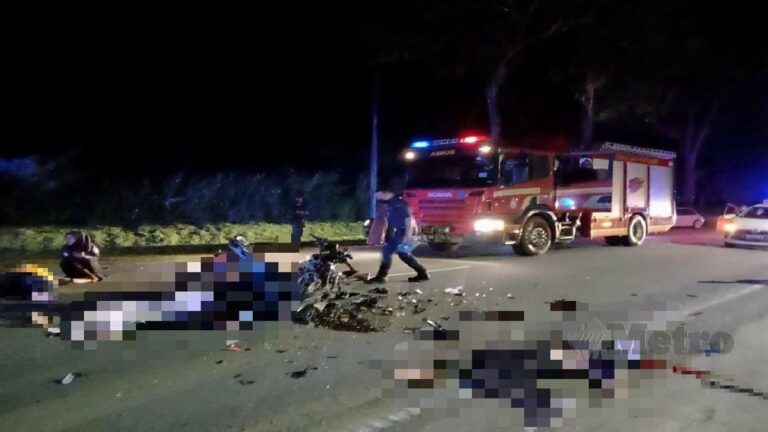 Dua maut dalam kemalangan motosikal