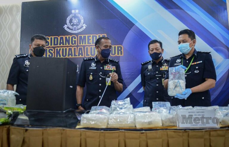Polis rampas dadah lebih RM10 juta, tahan 13 individu