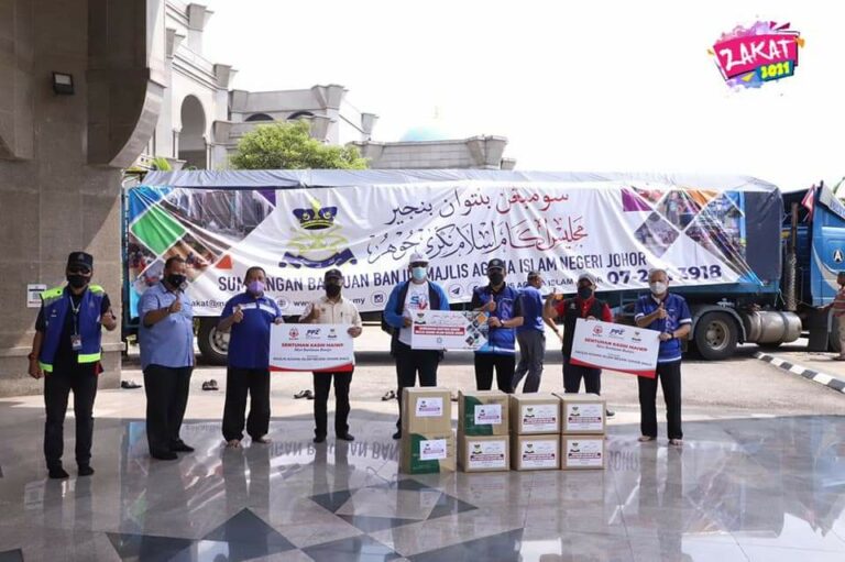 MAINJ sumbang setengah juta ringgit bantu mangsa banjir
