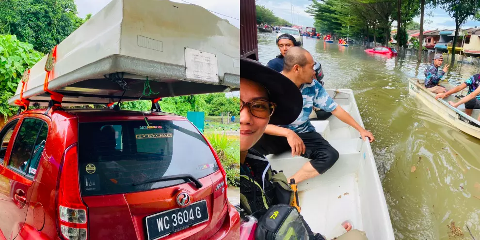 ‘Kami tiada duit, tapi kami ada kudrat’ – Sukarelawan bantu mangsa banjir
