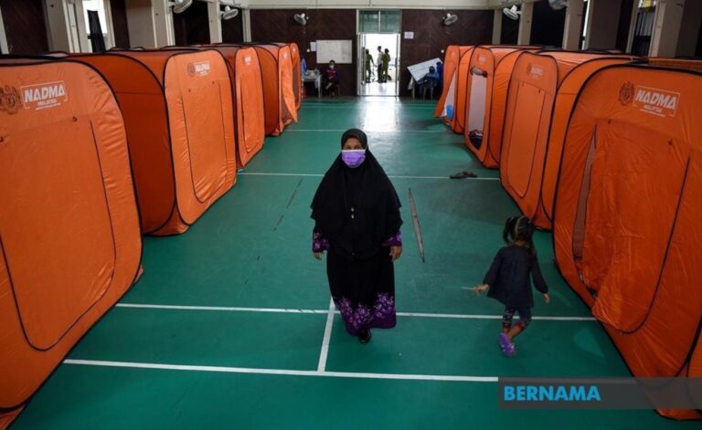 Mangsa banjir di Pahang menurun