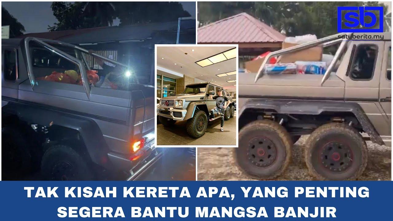 [VIDEO] Tak kisah kereta apa, yang penting segera bantu mangsa banjir
