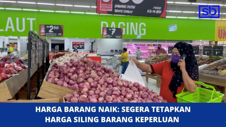 [VIDEO] Harga barang naik: Segera tetapkan harga siling barang keperluan